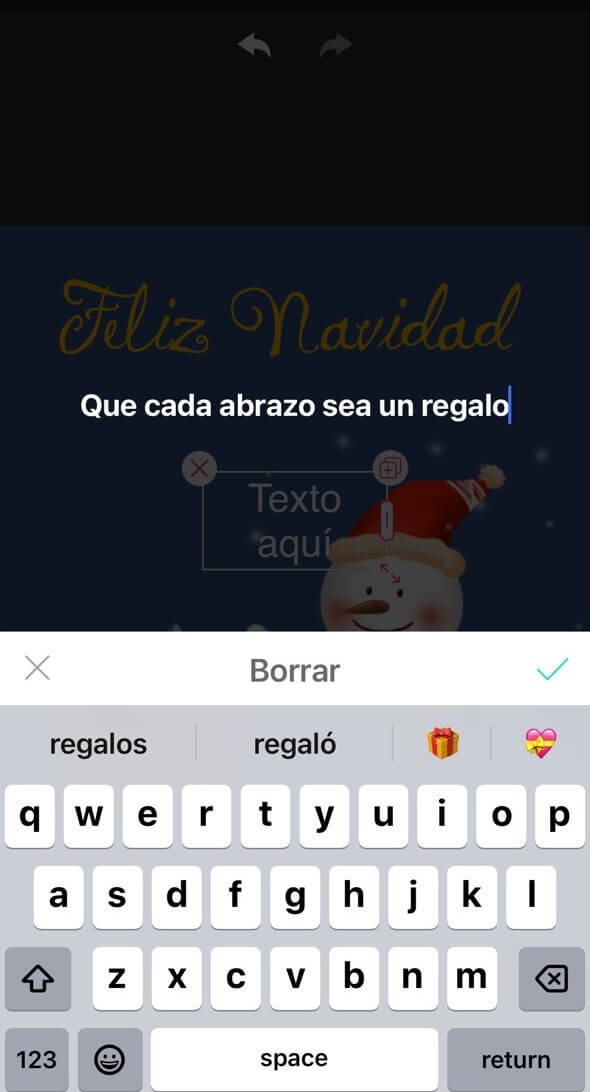 hacer tarjeta navideña