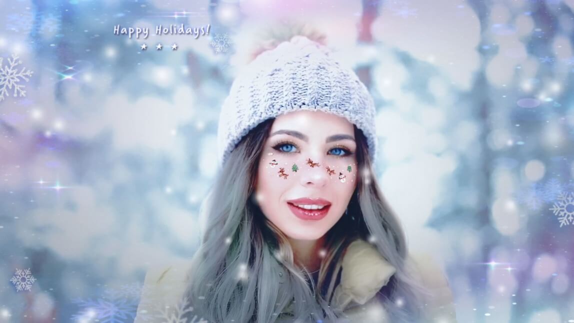 efectos para videos de navidad