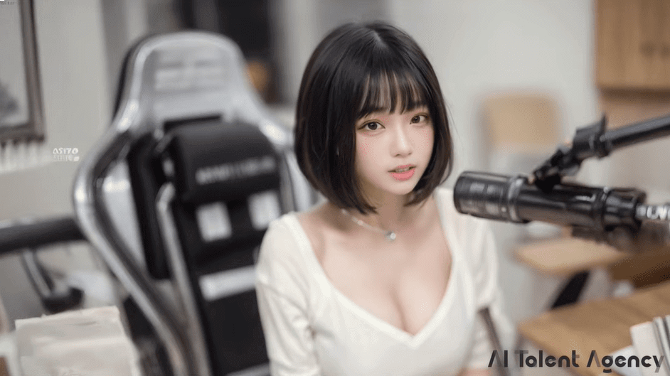 AIタレント「もも」の画像