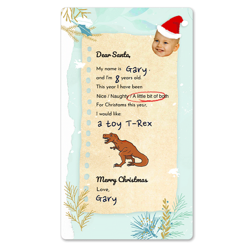 plantillas carta a santa