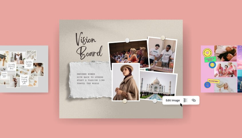 canva vision board