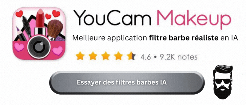Télécharger la meilleure application filtre barbe IA