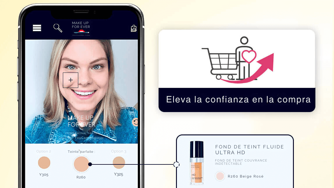 Tonos de base de maquillaje