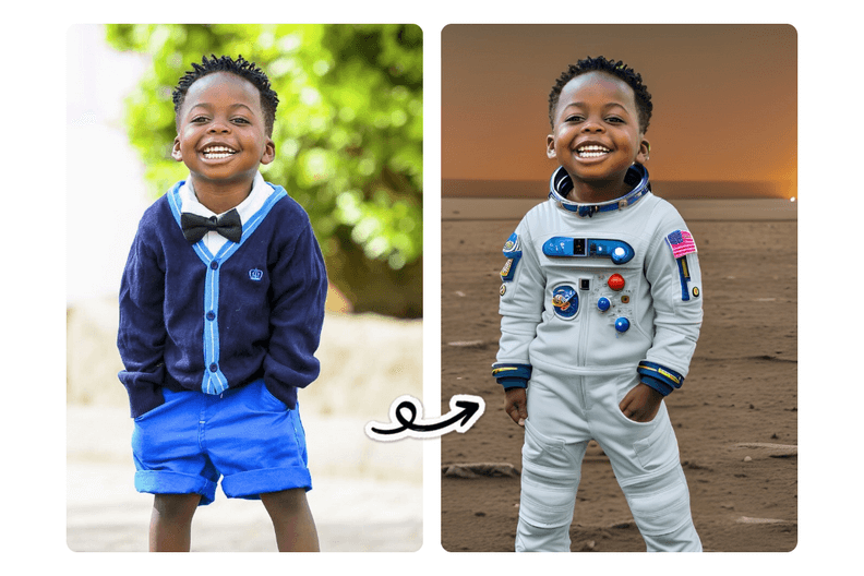 Idée de costume de carnaval pour enfants : Costume d'astronaute