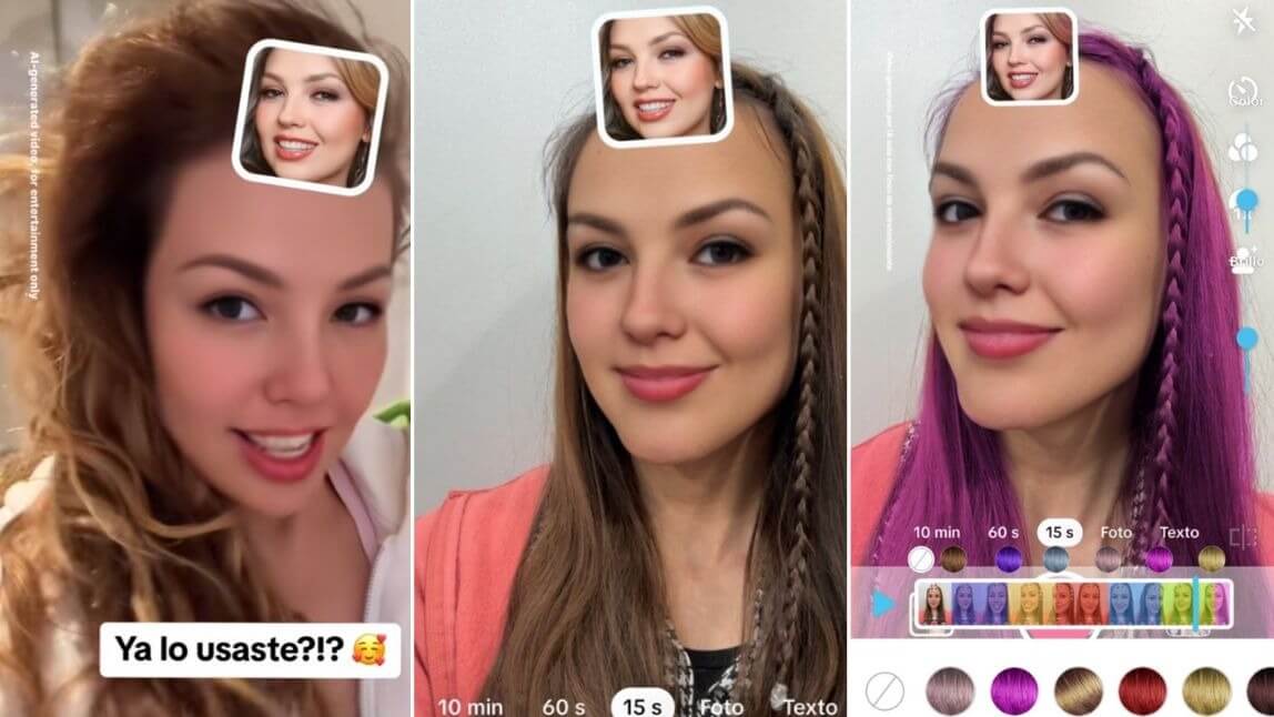 Descubre cómo te puedes parecer a tu celebridad favorita con tan solo un filtro de AI parody y YouCam Video