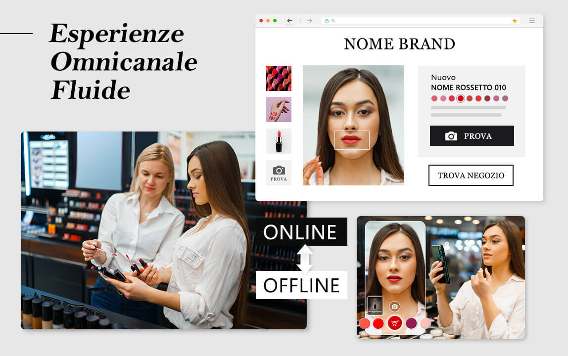 Beauty tech per Esperienze Omnicanale Fluide e Coinvolgenti