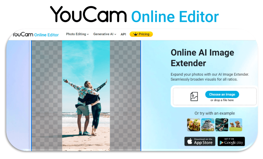 Melhor extensor de imagem AI gratuito: Expanda imagem IA