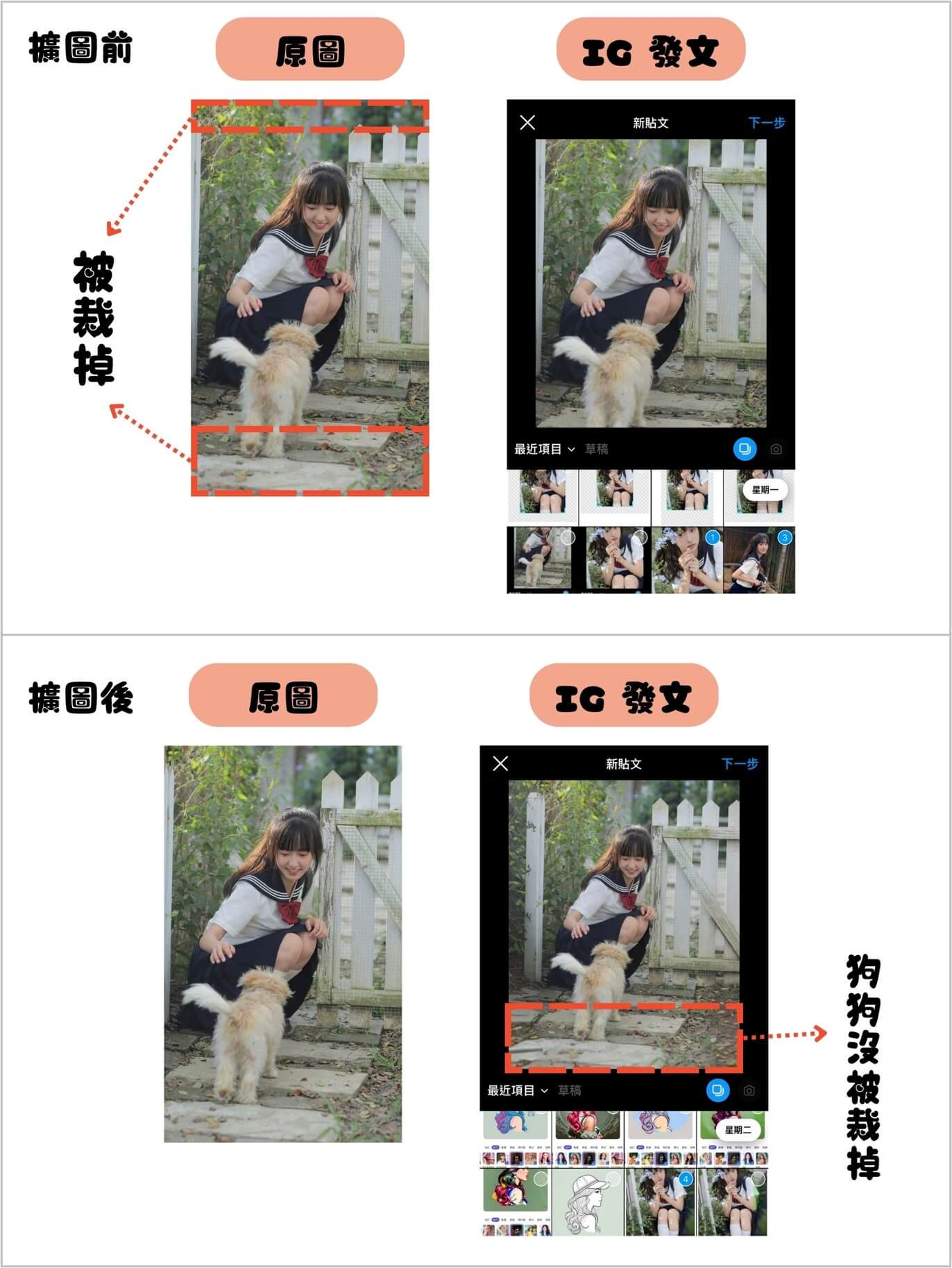 擴圖前後差異