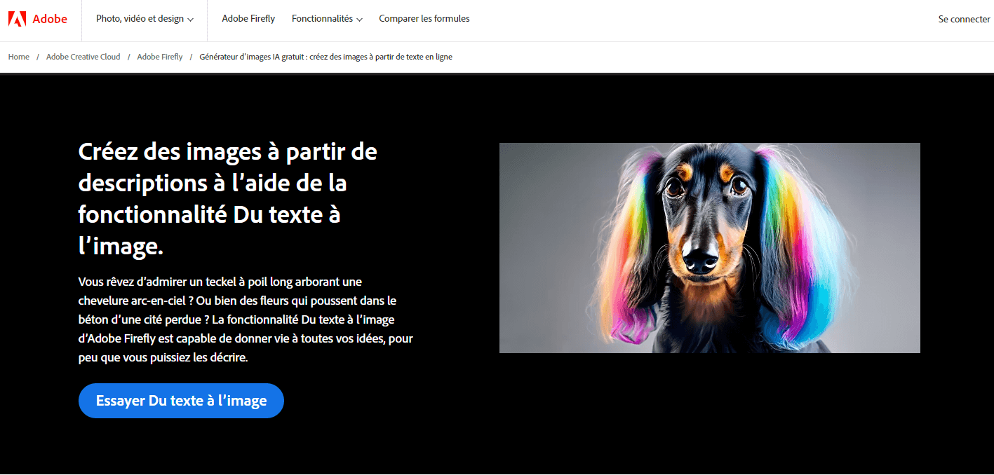 Adobe Firefly : Générateur d'images IA en ligne et photo IA