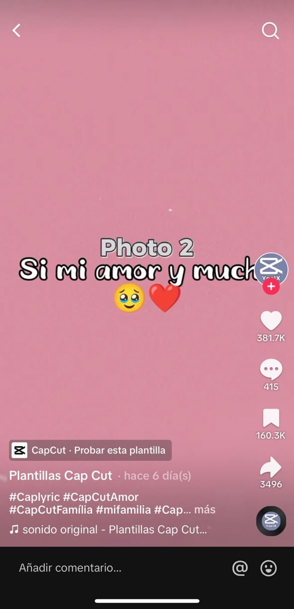 mami creci, si mi amor trend