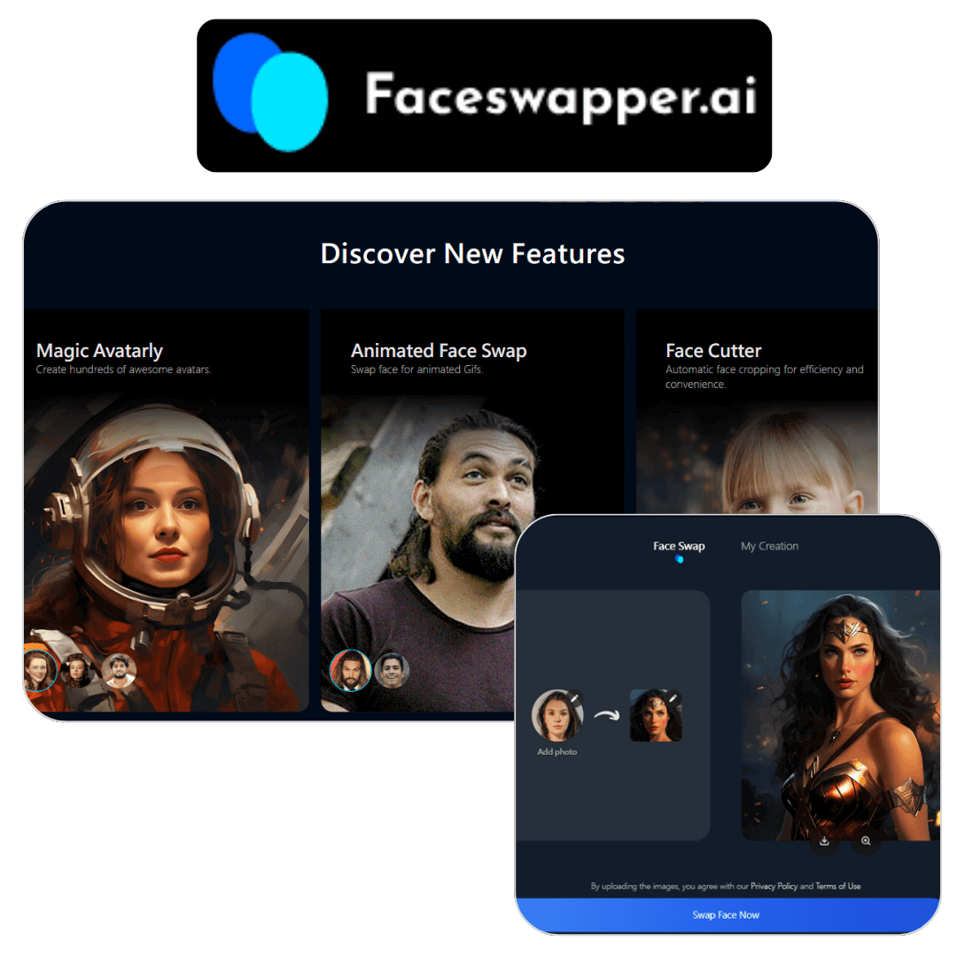 FaceSwap en ligne sur photo via IA : échange de visage IA