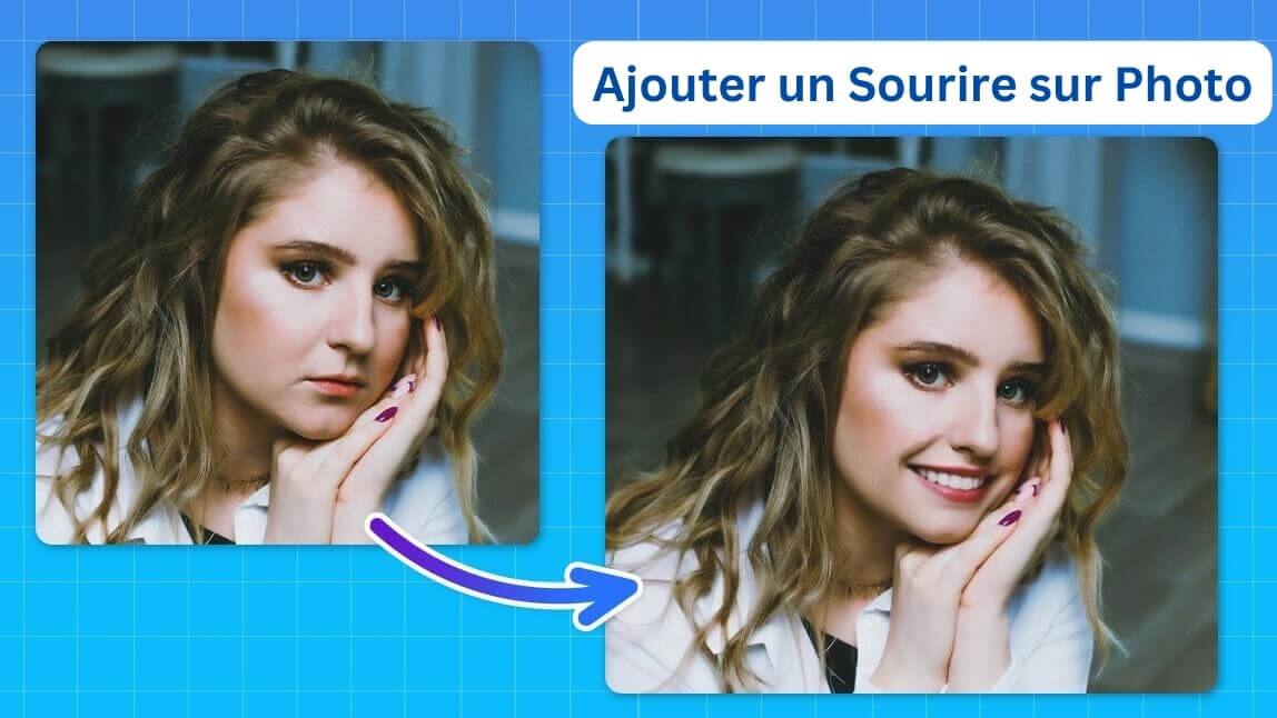 Filtre sourire IA : faire sourire une photo via AI Smile filter