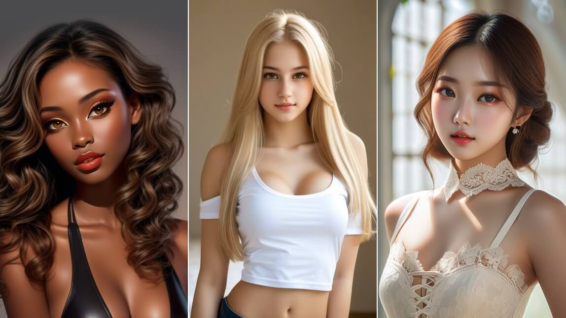 FREE AI Girl Generator: 50+ Sexy & Hot AI Girl Images Online | YouCam  Online Editor