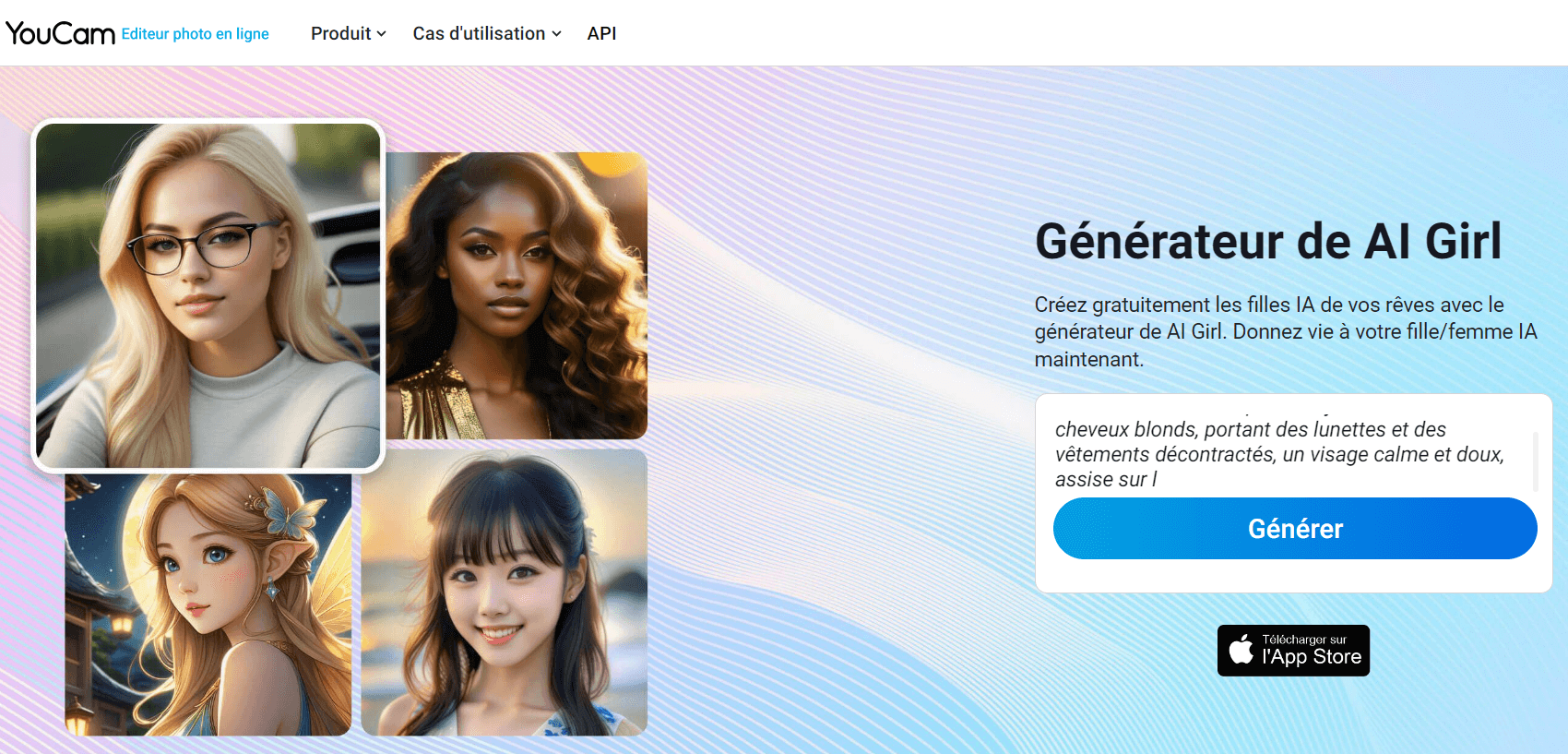 Générateur de AI Girl sexy en ligne