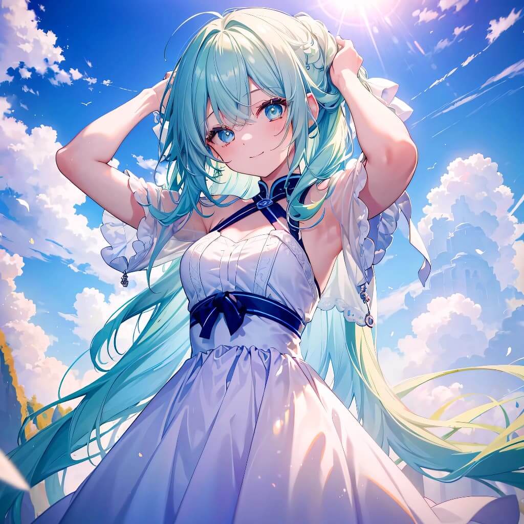 AI絵師によって描かれたイラスト