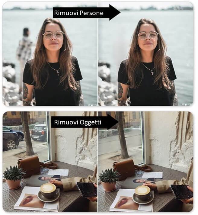 Modifica foto online: rimuovi oggetti dalle foto