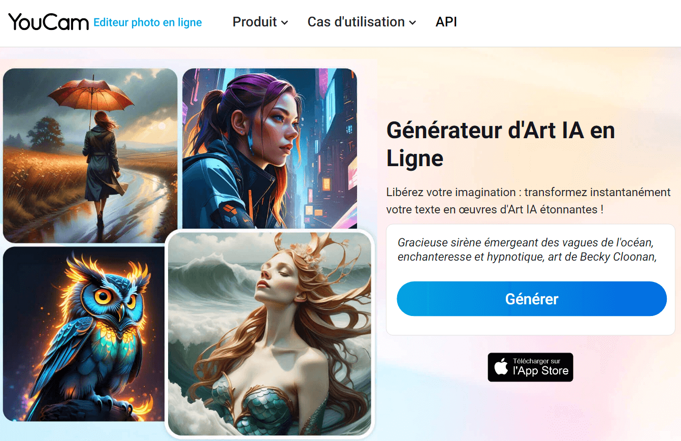 Caricature IA : Générateur d'Art IA YouCam