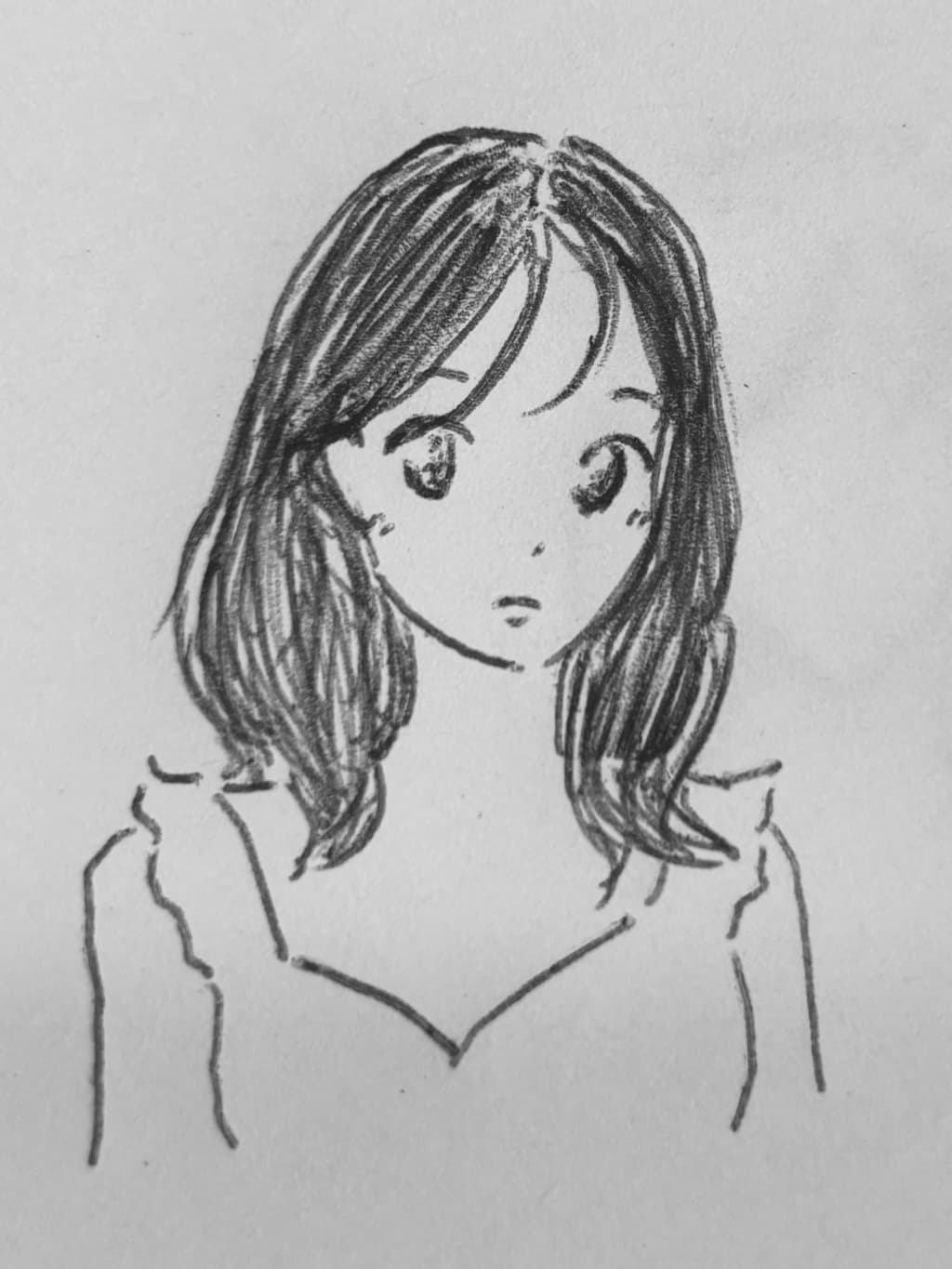 手描きのスケッチ