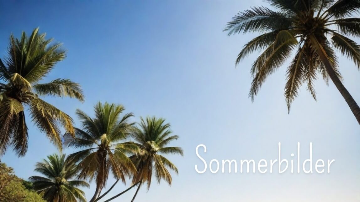 Sommerbilder selbst erstellen mit KI