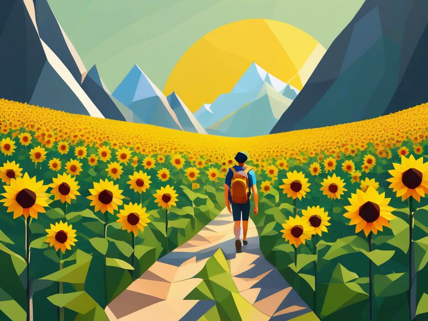 Sommerbilder: Sonnenblumen