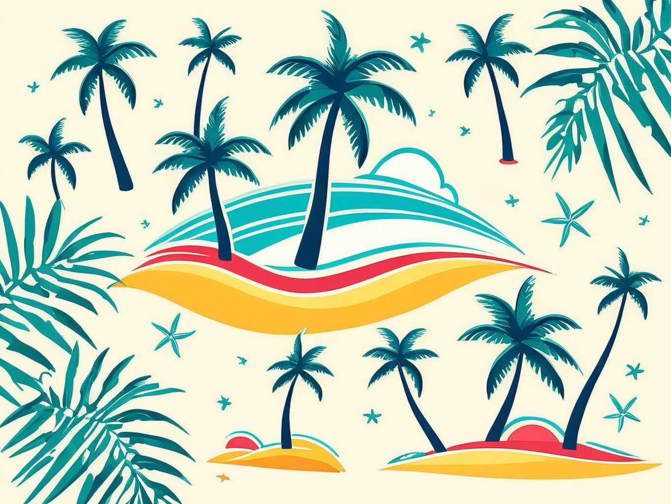 Sommerbilder: Am Strand