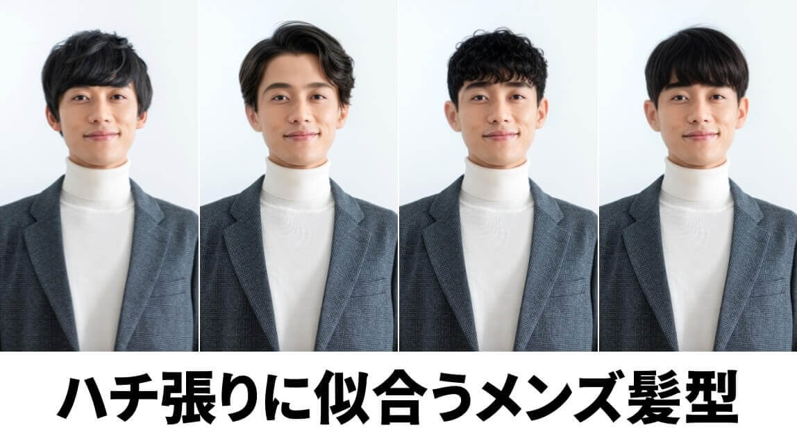【最新】ハチ張り・頭が大きい人に似合うメンズ髪型｜顔の形別におすすめヘアスタイルを紹介