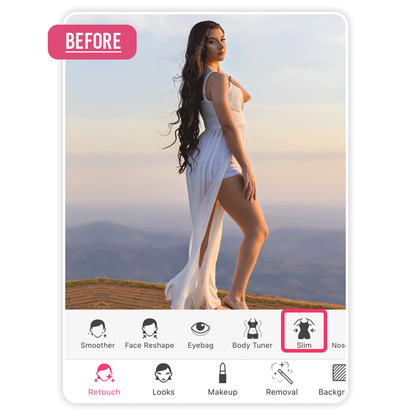 Application retouche corps gratuite