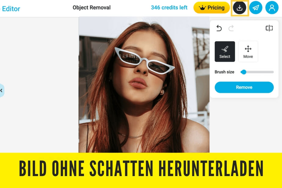 Schatten in Bild entfernen
