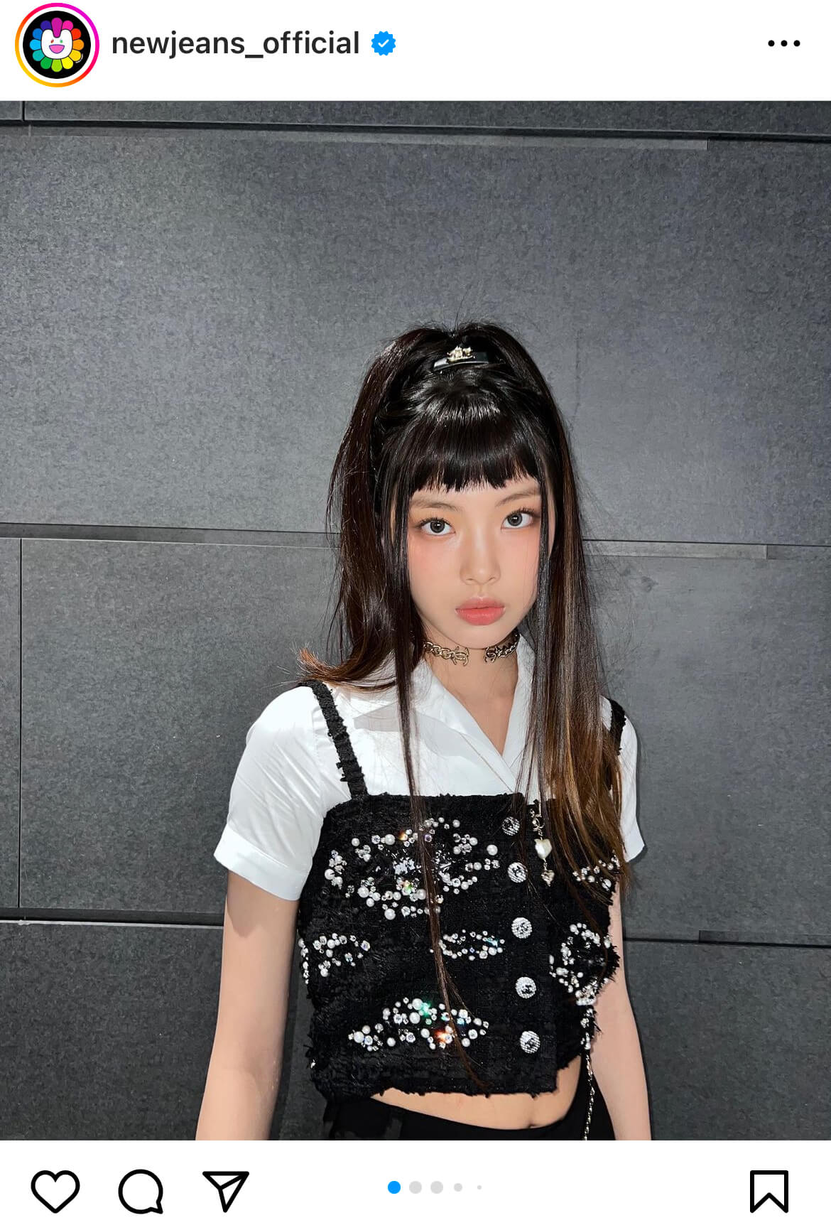 女生瀏海造型推薦：狗啃瀏海