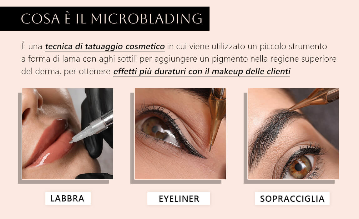 Anteprima microblading prima e dopo