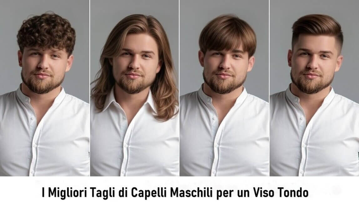 hairstyles for men with round face