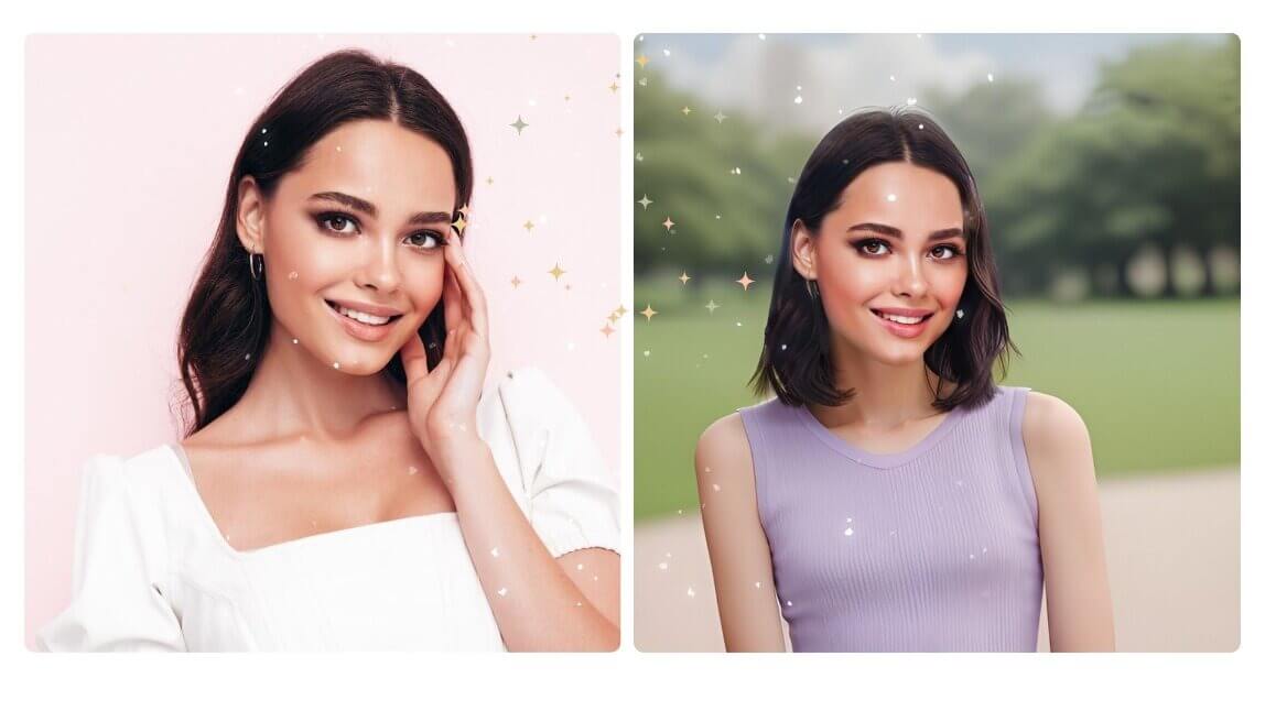 Diverse professional AI avatars created to enhance digital profiles