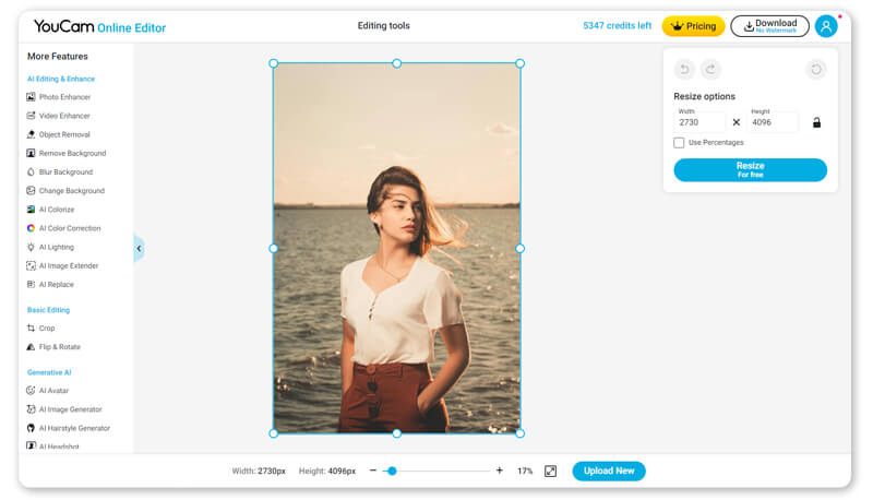 Free Online Photo Editor | YouCam Online Editor