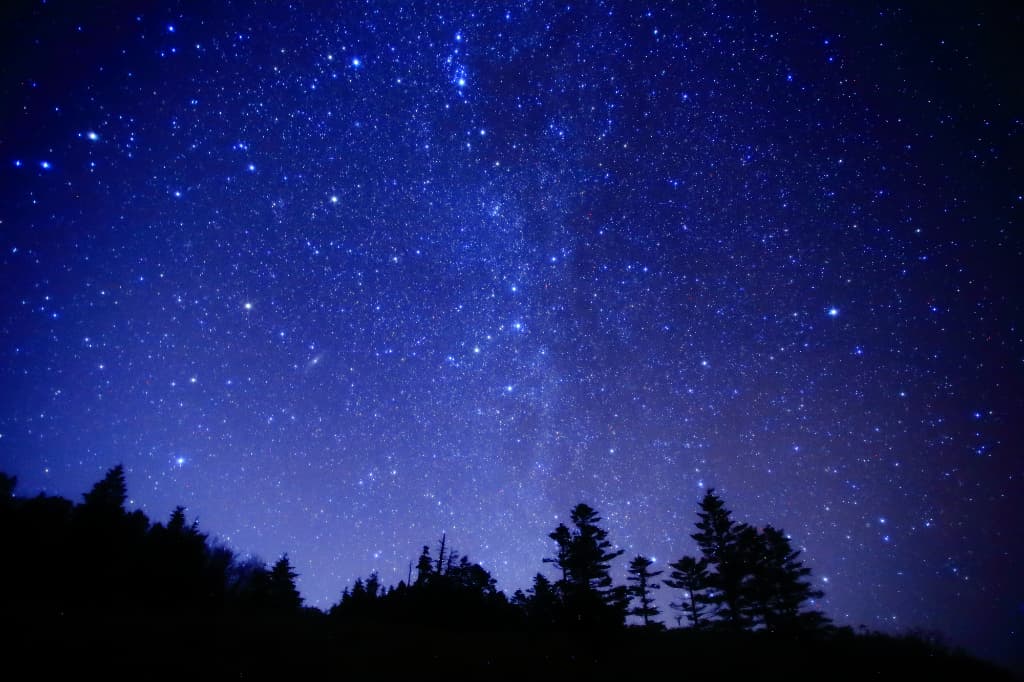 星空の写真
