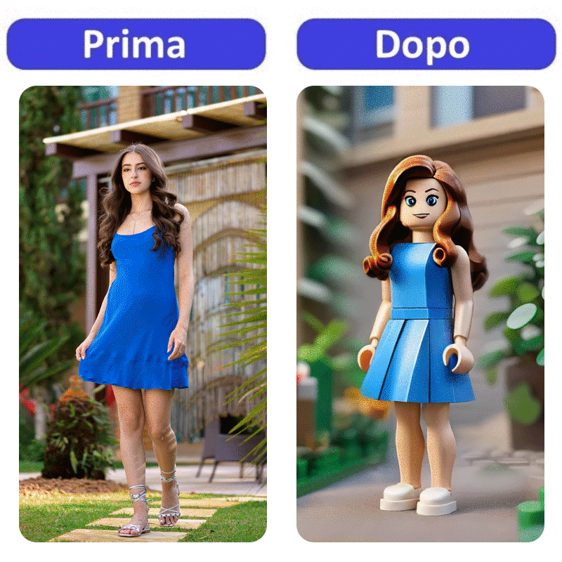 Filtro Lego AI: Filtro TikTok per Diventare Personaggi Lego