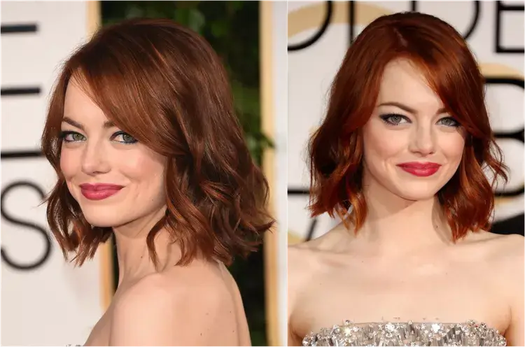 Capelli a caschetto alla Emma Stone