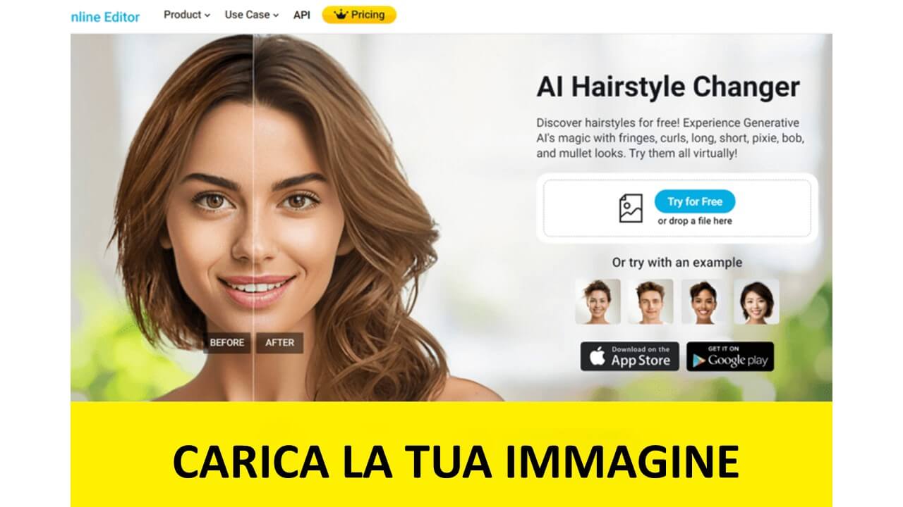 Simulatore Taglio Capelli Online