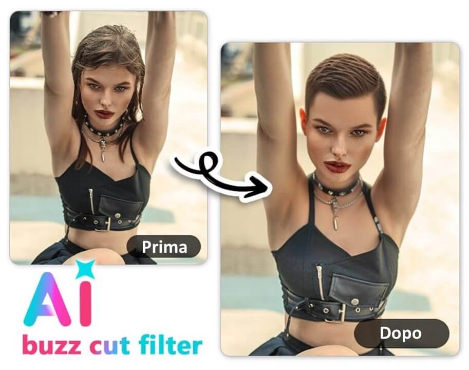 Filtro Buzz Cut: Scopri Come Staresti con i Capelli Rasati