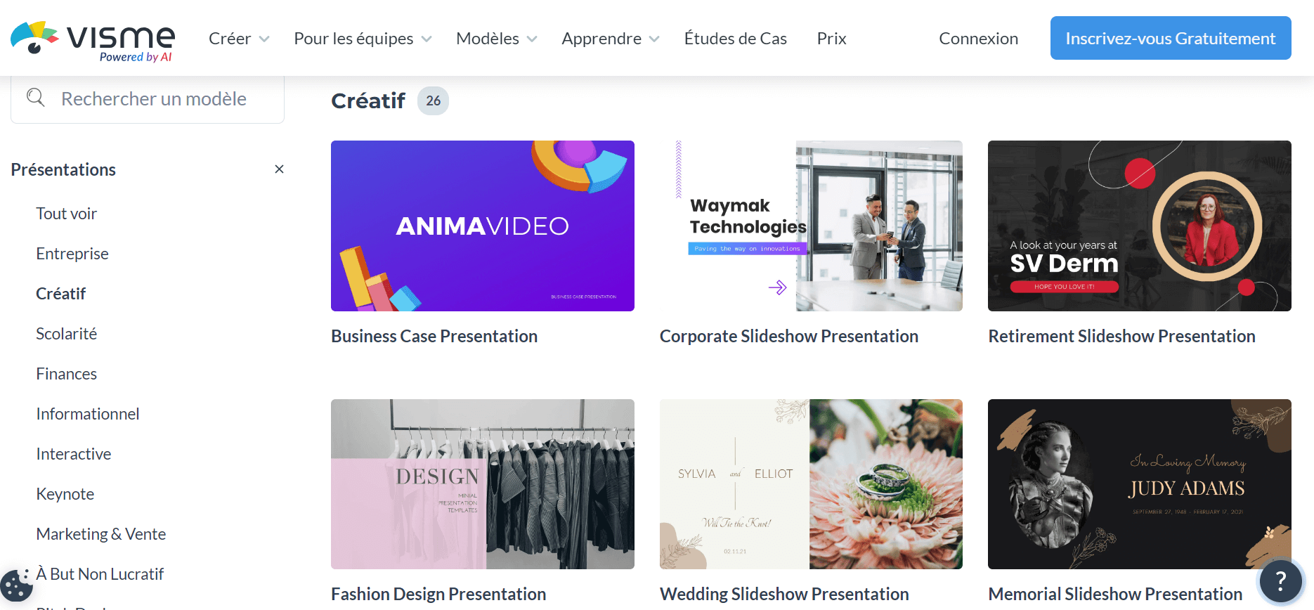 Visme : alternatives à Canva