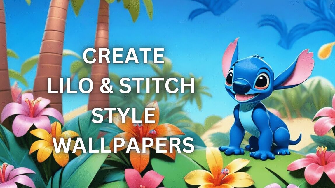 #D23 Coming! How to Create Unique Lilo and Stitch Style Wallpapers | Aesthetic, Cute, Customizable [Free Download]