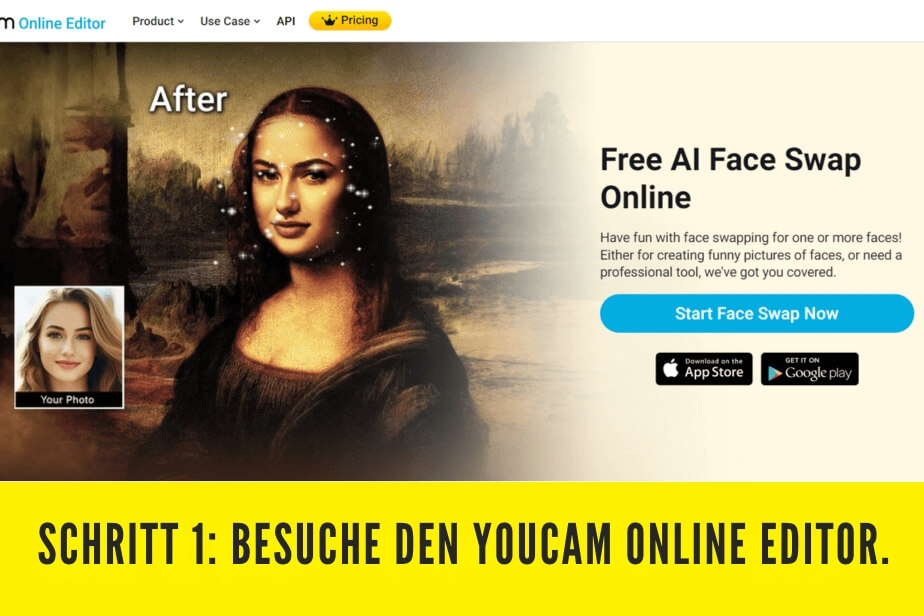 Gender Swap mit YouCam Online Editor