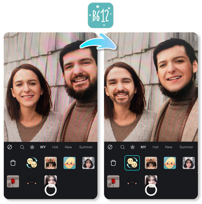 App para cambiar rostros en videos 