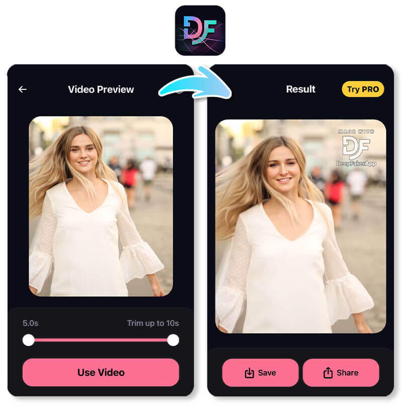 App para cambiar rostros en videos 