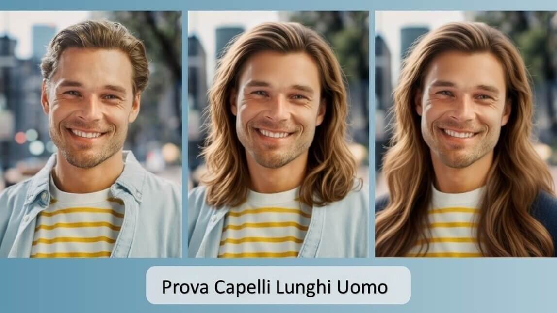 long hair filter for men