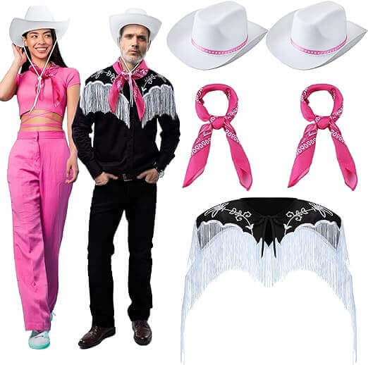 Déguisement halloween couple : Barbie