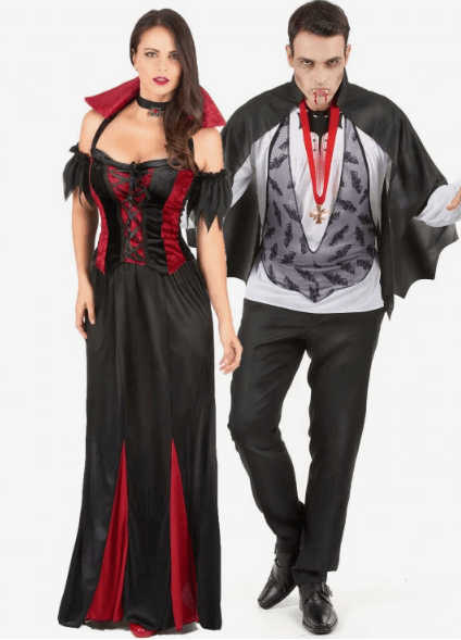Déguisement couple vampire