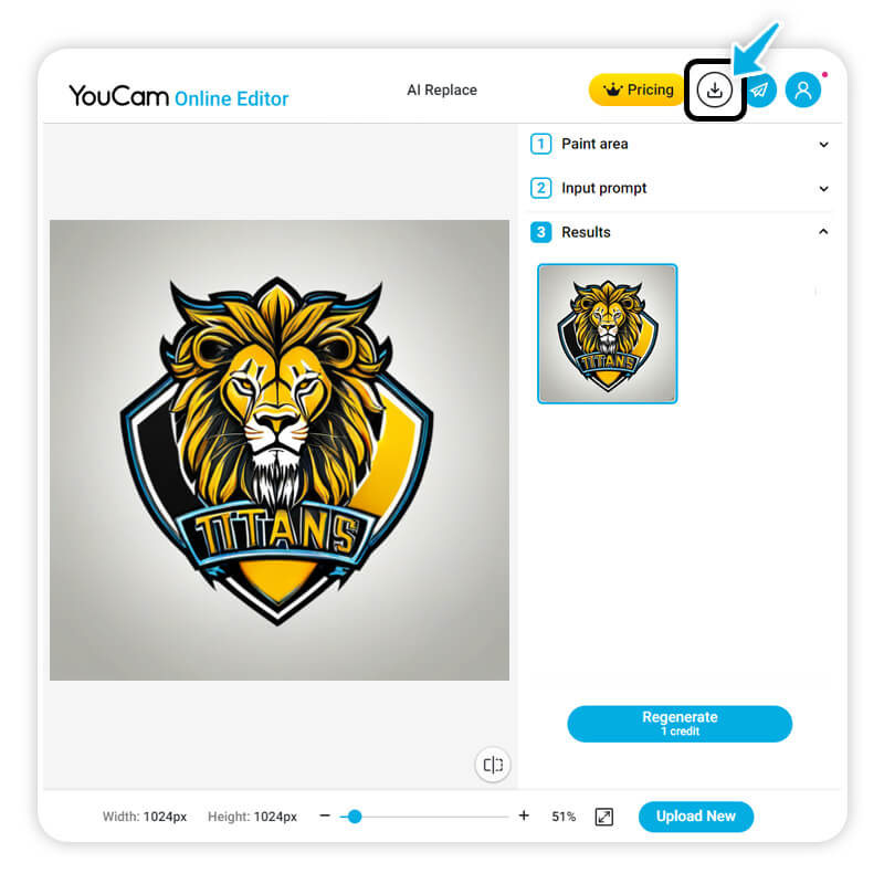 Étape 4 : Téléchargez Votre Logo