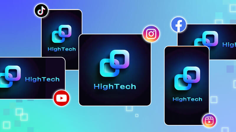 Polyvalence Inégalée : Un Créateur de Logo pour Chaque Plateforme de Réseaux Sociaux