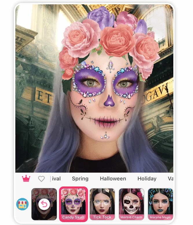 Prova Trucco Halloween 2024 :Trucco Teschio Messicano 