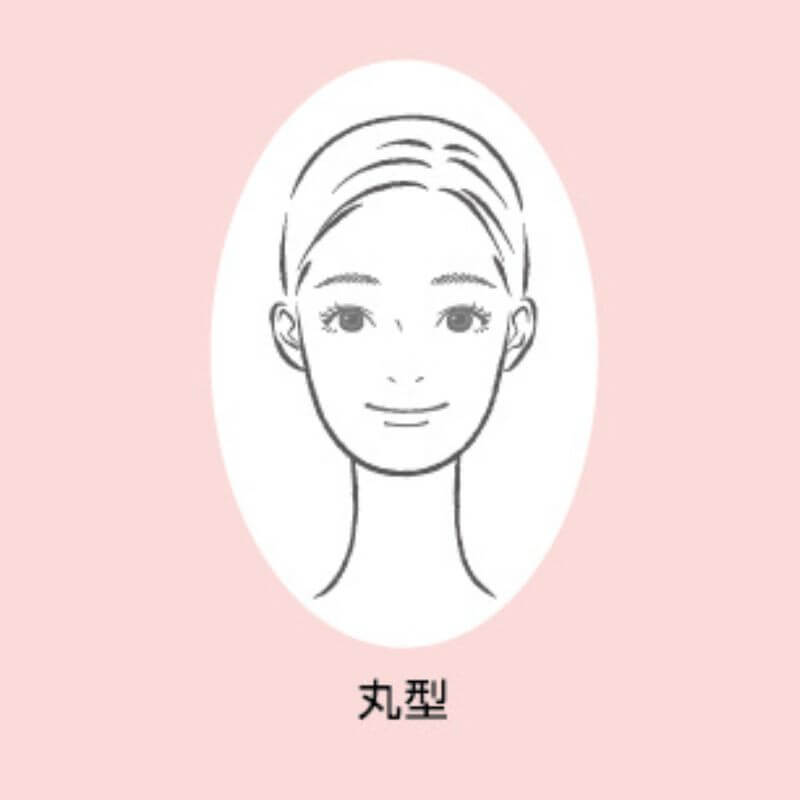 丸顔
